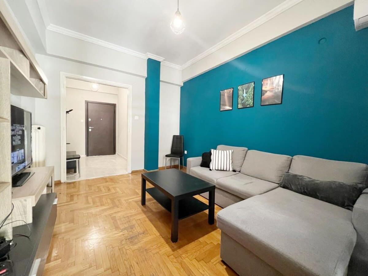 Central Apartment 3' To Metaksourgio Metro Station Athens Luaran gambar